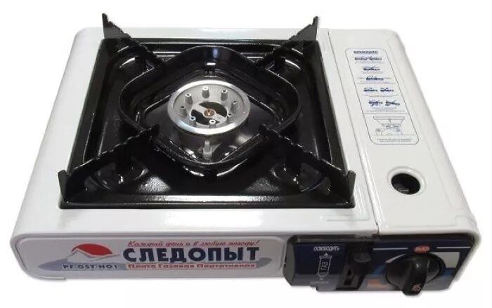 Плита настольная газовая PoweR (с переходником)