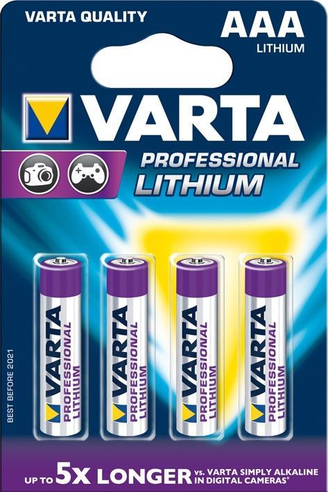 Varta Батарейка AAA, 4 шт