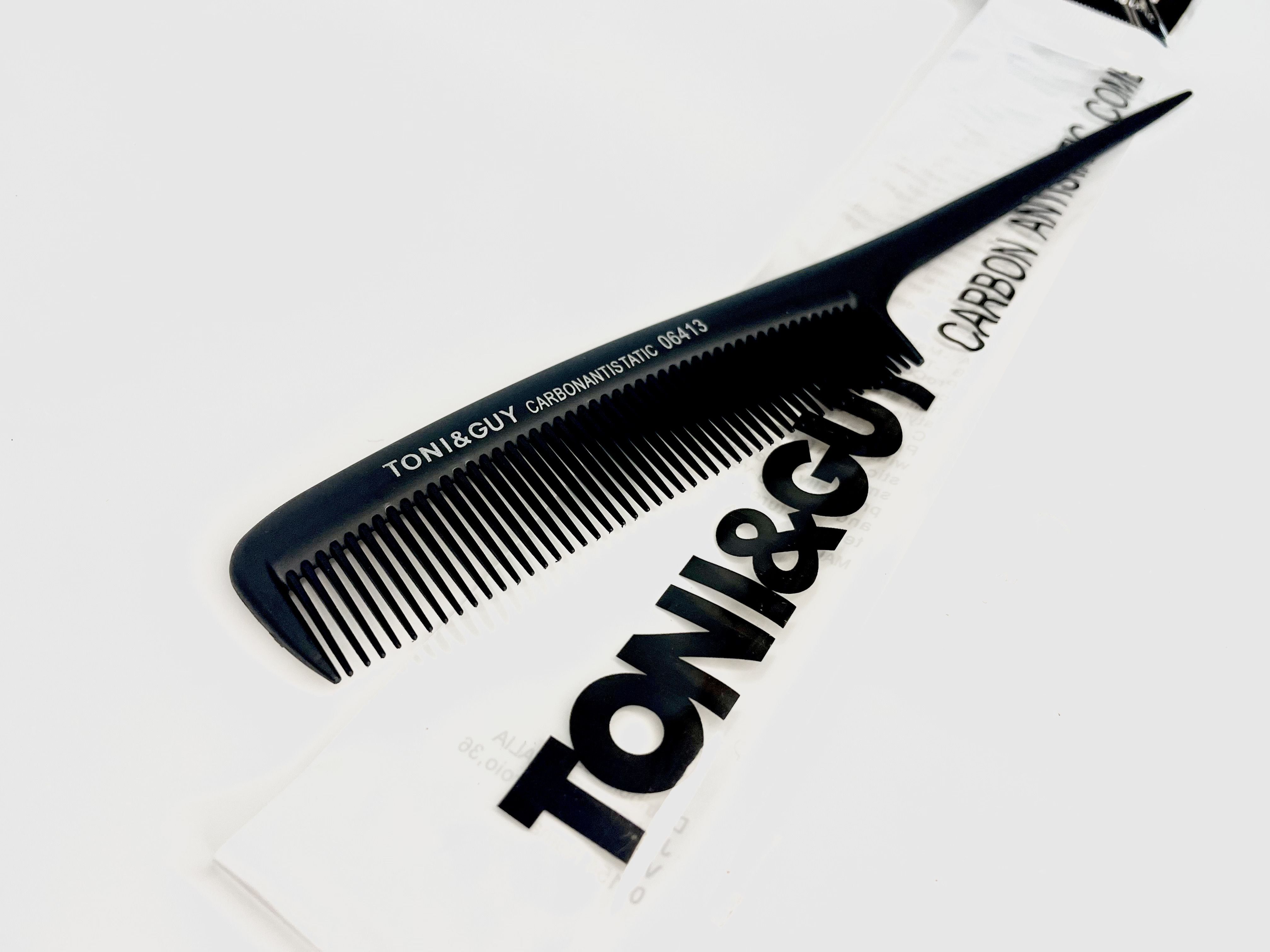 Расчёска гребень рабочая TONI&GUY 06413 с разделительным хвостиком