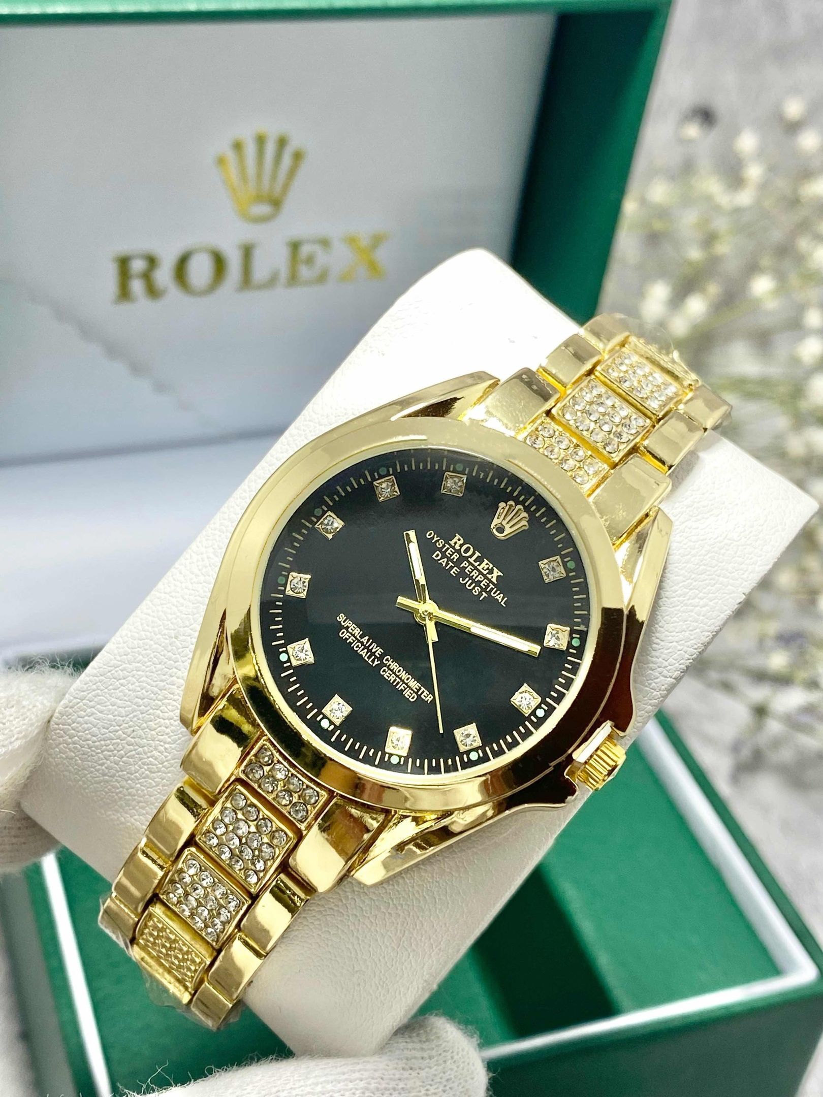 Женские кварцевые часы ROLEX