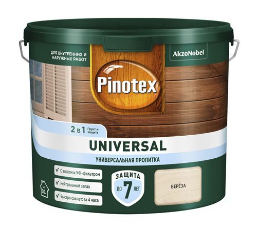 Универсальнаяпропитка2в1PINOTEXUniversalБереза9л