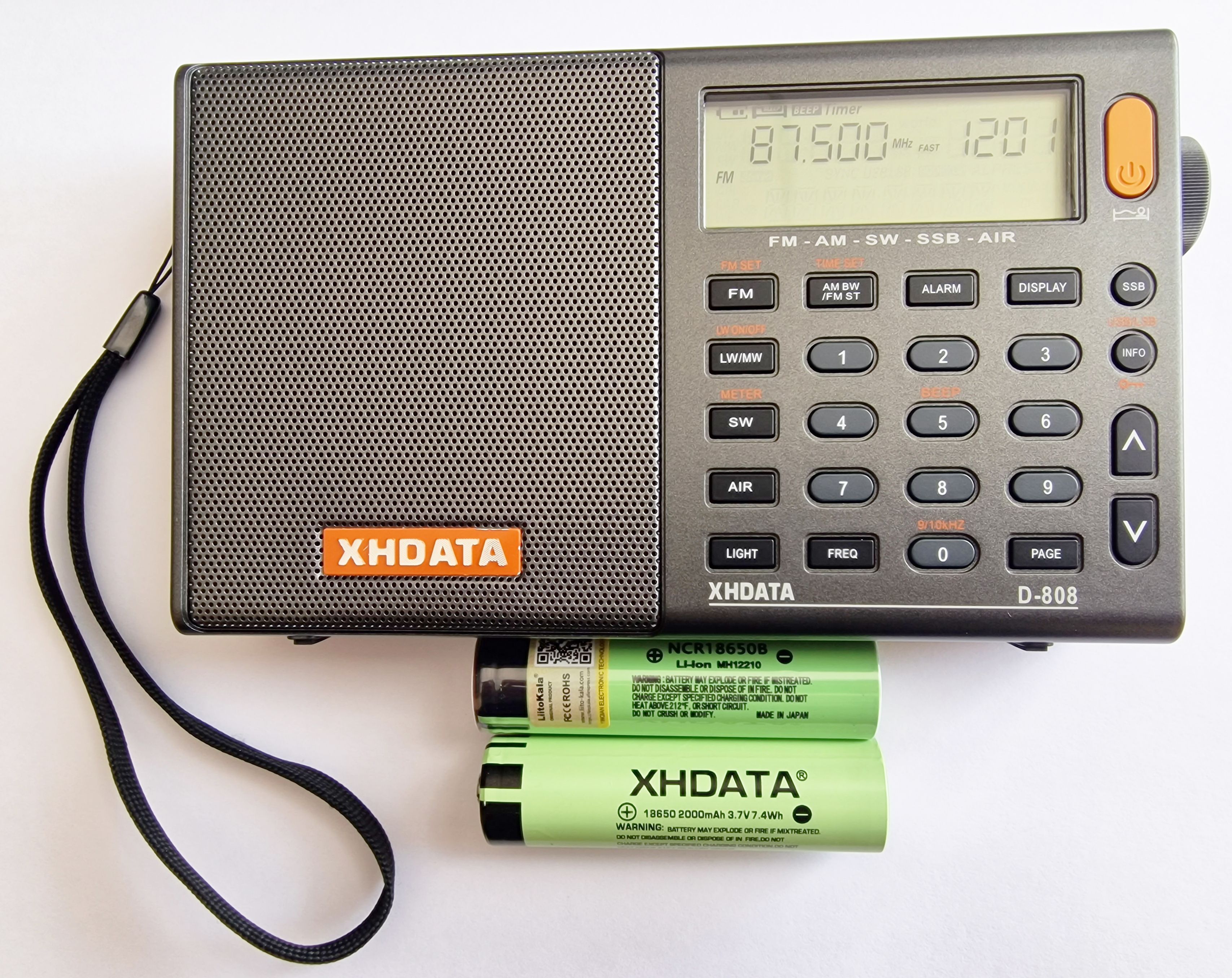XHDATA D-808 BCL 短波ラジオ アマチュア無線 CW SSB - ラジオ