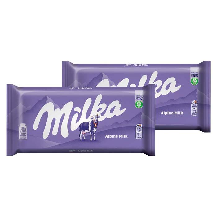 Шоколад Milka трипл Чоко, 90 г