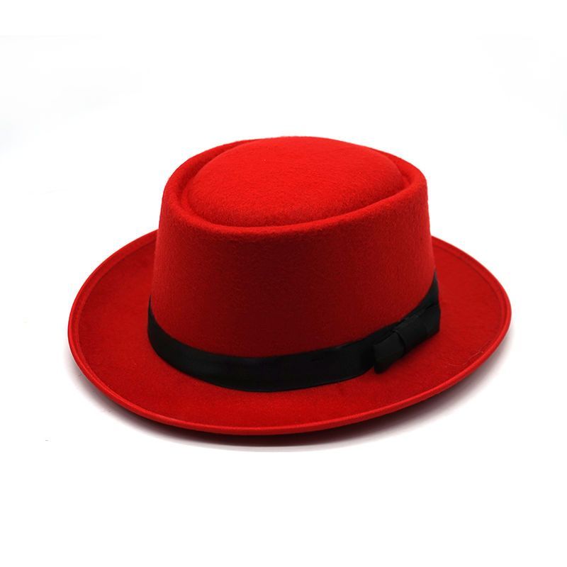 Плотная шляпа. Шляпа с полями зимняя. Купить шляпу фетровую мужскую бордового цвета.