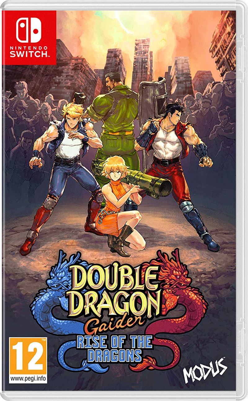 Игра Double Dragon Gaiden Rise of the Dragons (Nintendo Switch, Английская  версия)