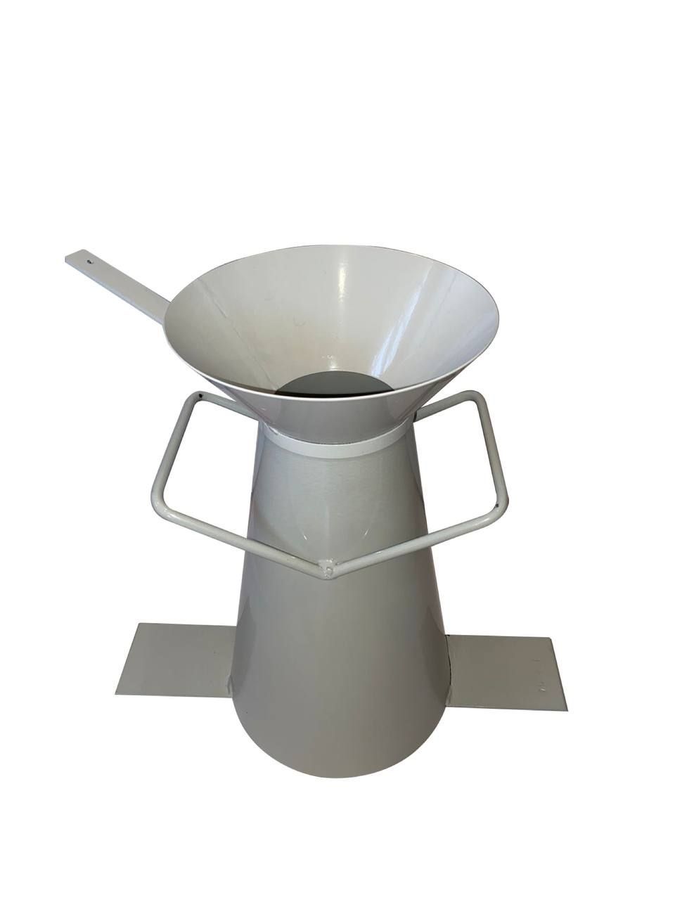 Конус ка с воронкой. Конус абрамса для бетона. конус абрамса для определения подвижности бетона.