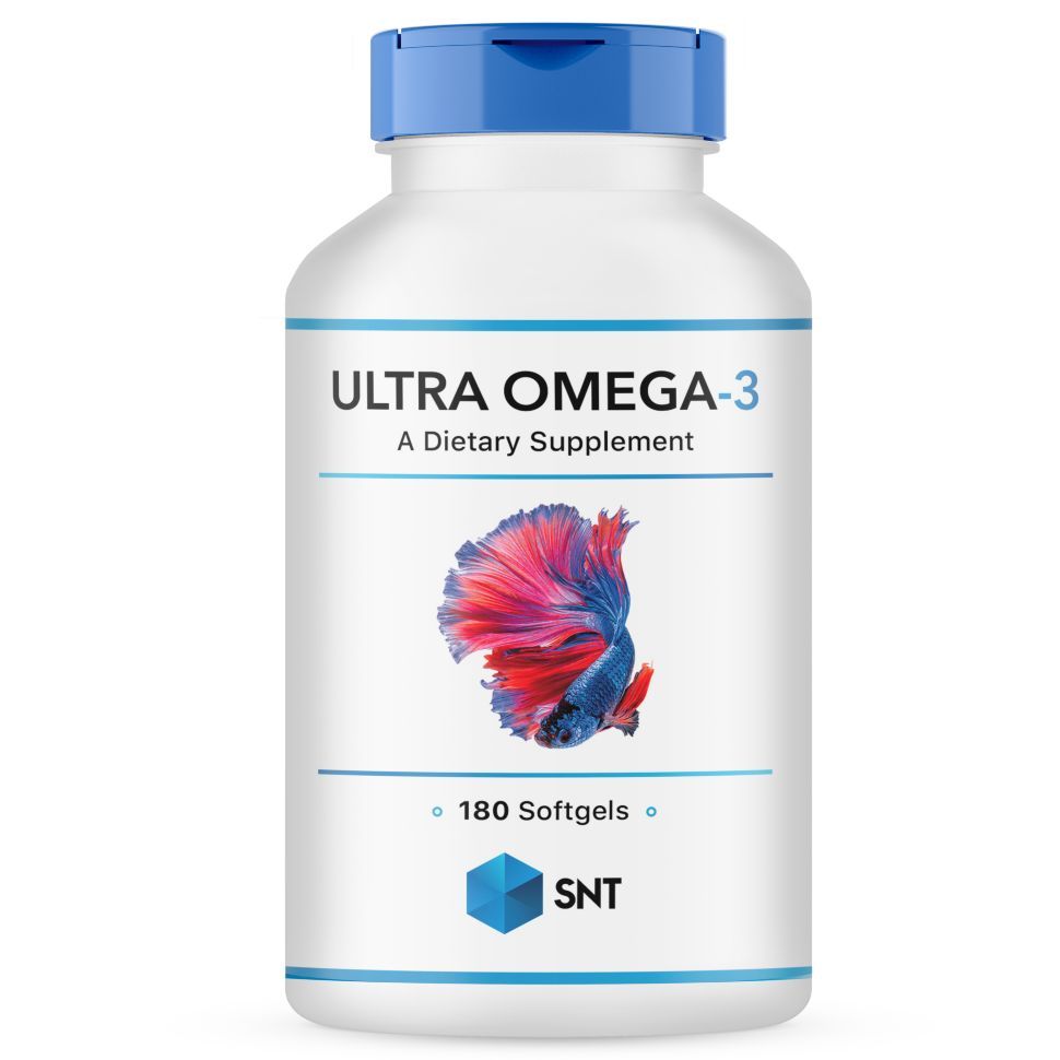 SNT, Ultra Omega-3, Ультра Омега-3, 180 капс