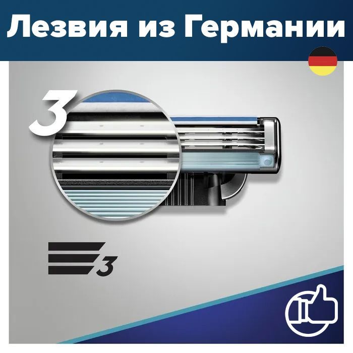 Бритвенные кассеты с тройным покрытием, устойчивые к царапинам, универ(图2)