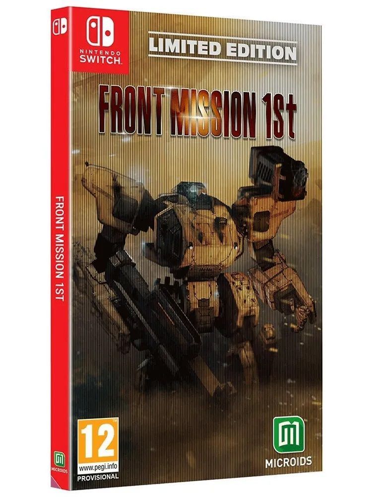 Front Mission 1st Limited Edition для Nintendo Switch. Игра на диске