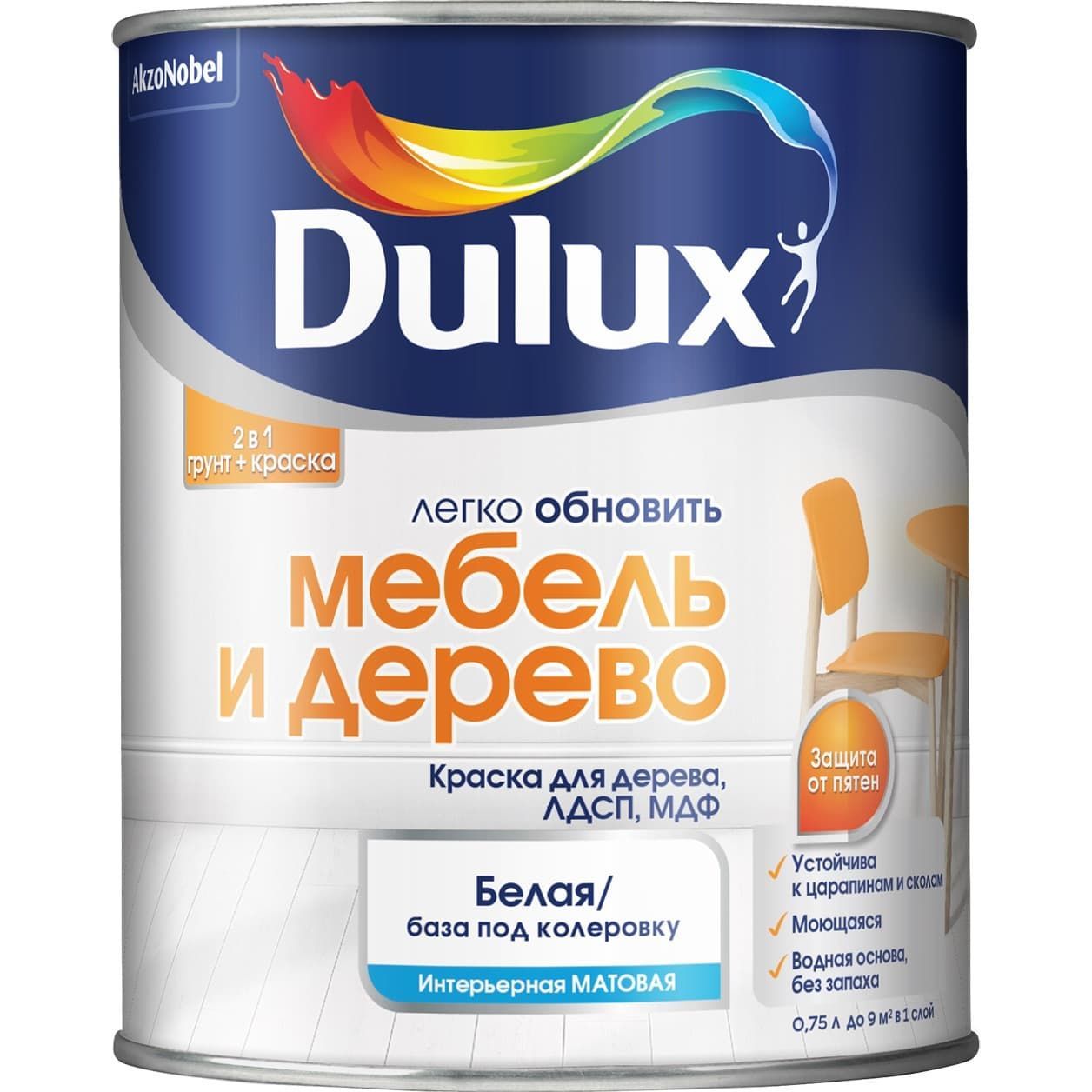 DuluxСкандинавскийБелый