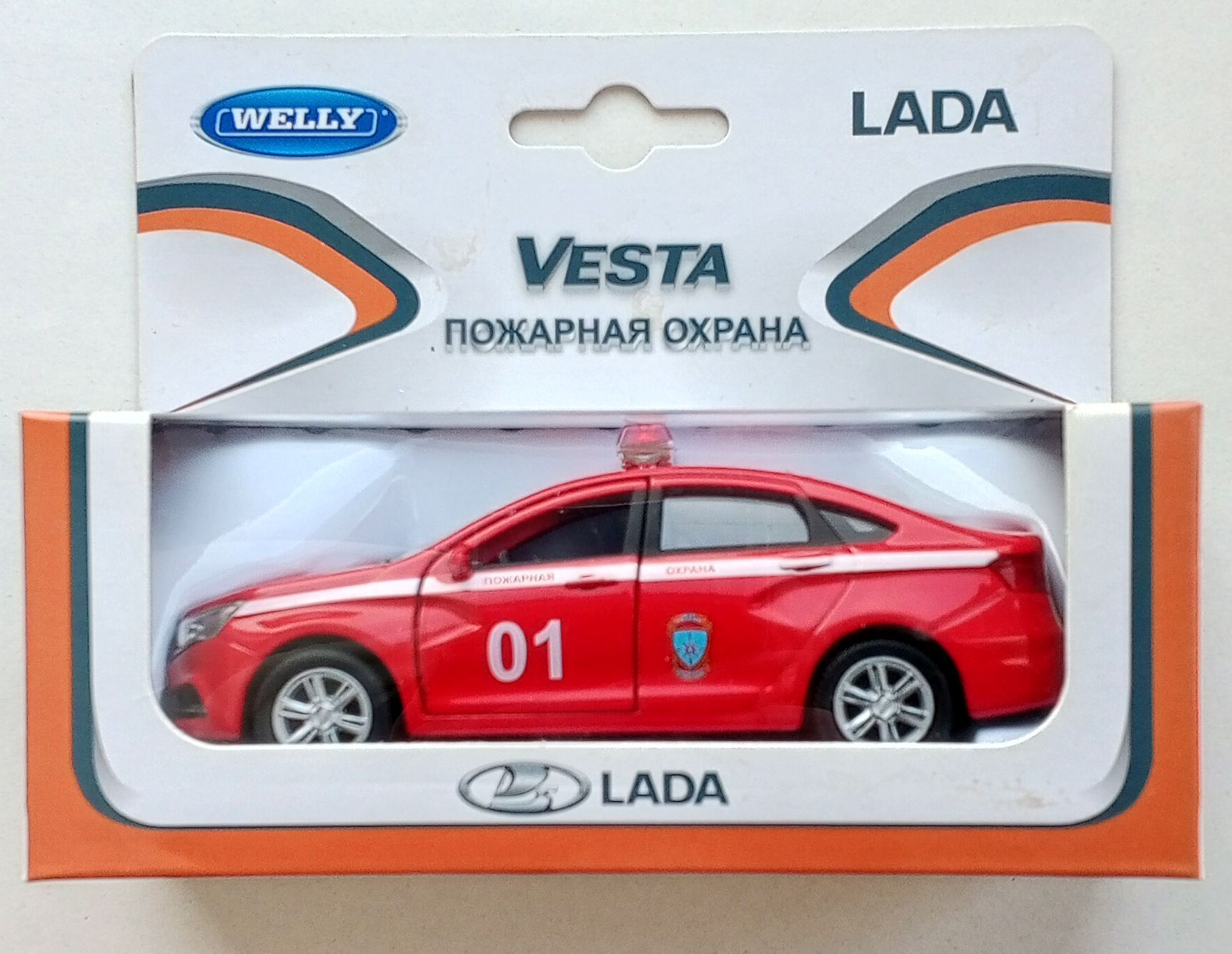 Машина 1 43 Lada Granta инерционная Carline