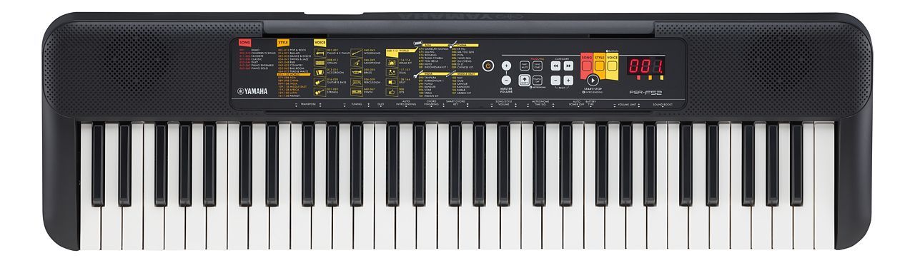 YAMAHAPSR-F52портативныйдомашнийсинтезатор