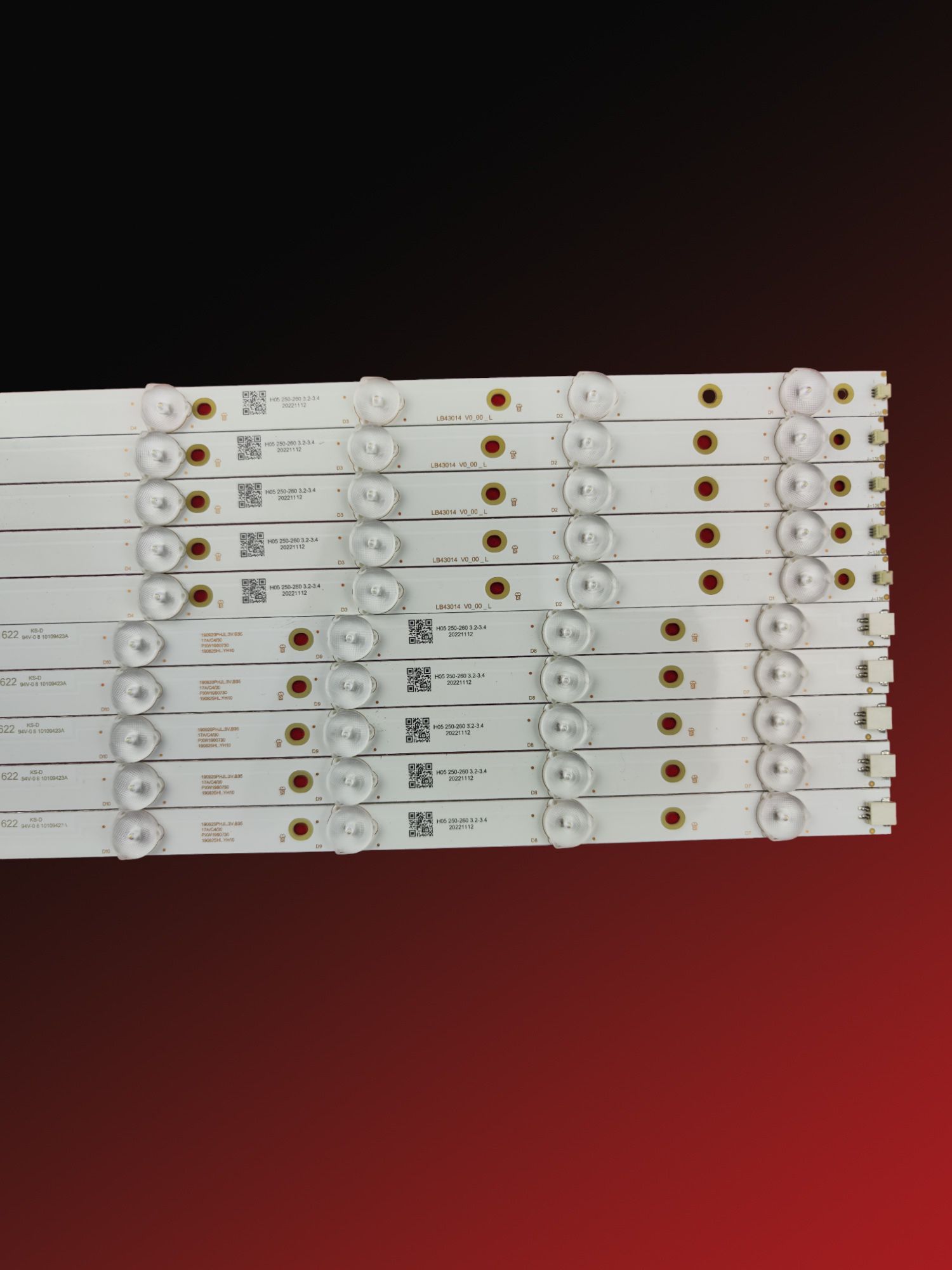 Подсветка для PHILIPS 43PUT6101/12 43PUT6101/60 43PUS6401/12 43PUS6401/60 43PUS6101/12 43PUS6201/12 43PUS6501/12 43PUH6101/88 43PUS7202/12; GJ-2K16-430-D512; GJ-2K15-430-D512