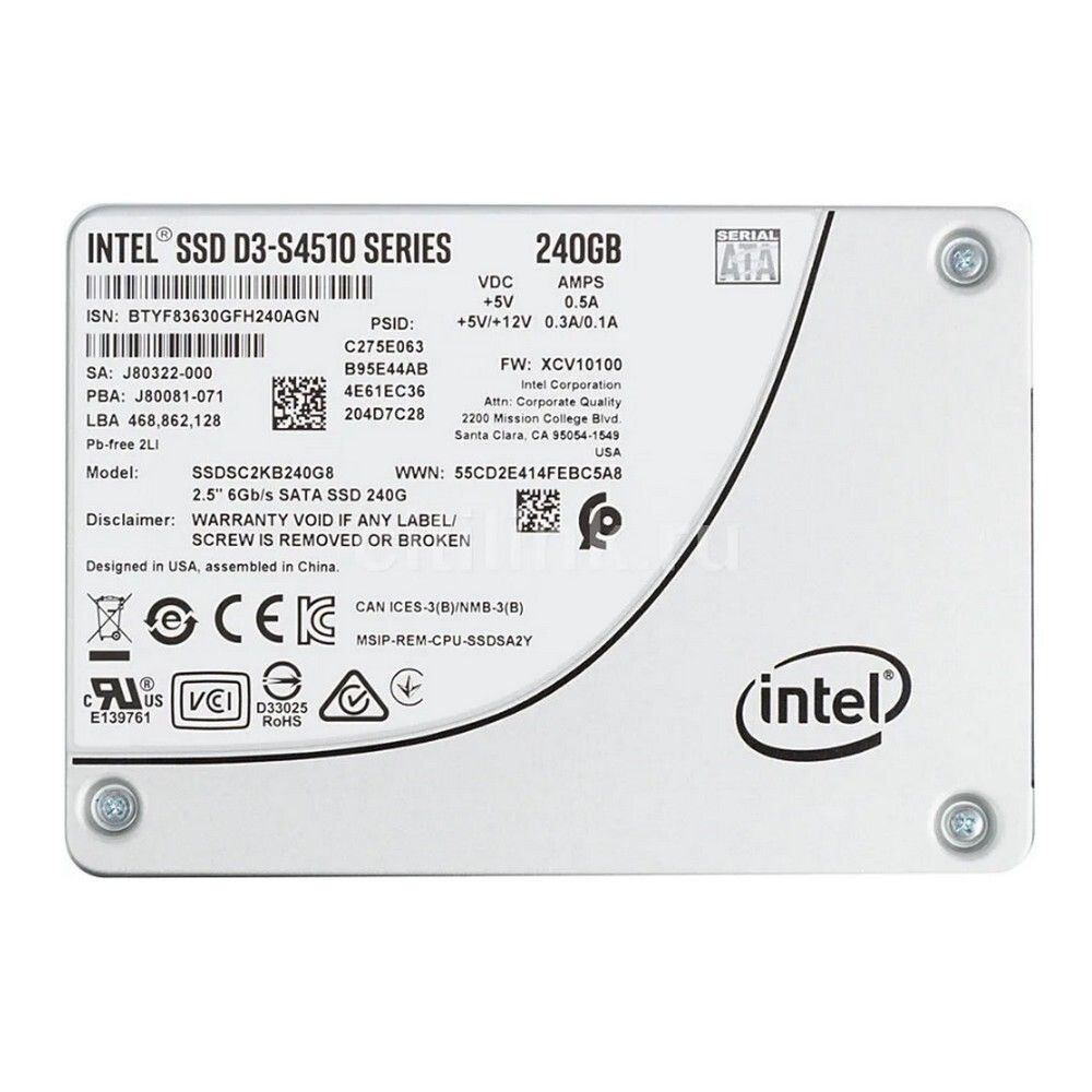 Ssd intel d3 s4510