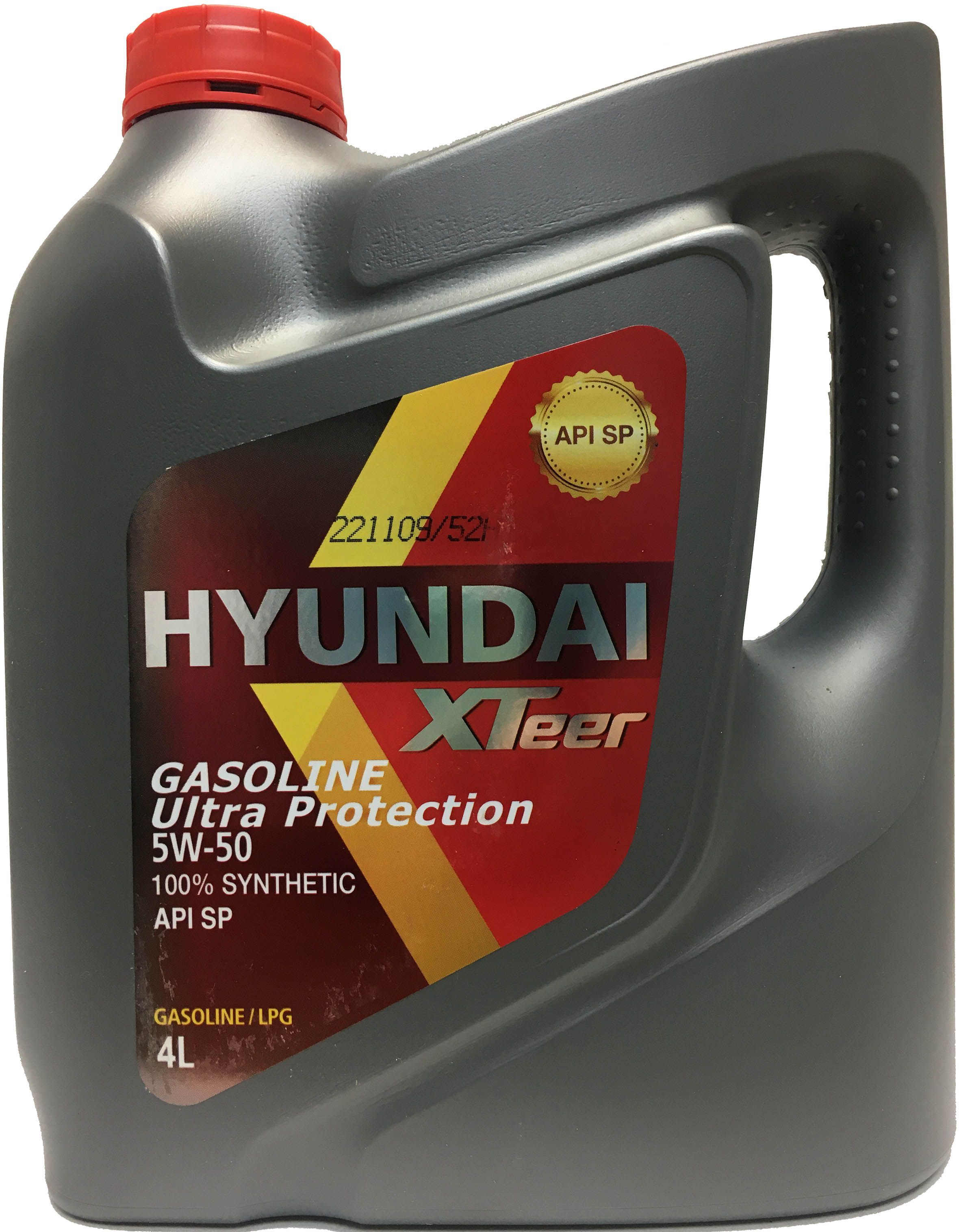 Моторное масло hyundai xteer gasoline ultra