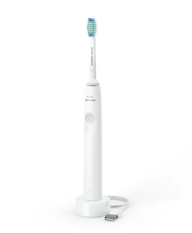 PhilipsЭлектрическаязубнаящеткаPhilipsSonicare1100(HX3641/02),белый