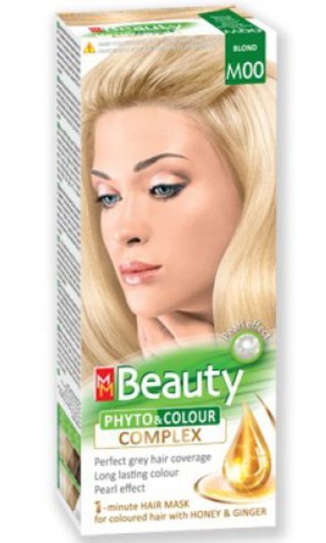 MMBeautyКраскадляволос,тонM00Blond,125мл