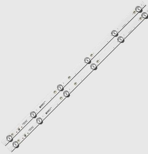 2шт.LEDПодсветкадлятелевизоровJLD32061330-081AS-M(MS-L1343,L2202,L1074)6LED,36Вольт,580мм-2планкисветодиодные(Ver7,1)