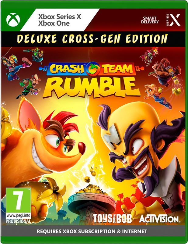 Игра Crash Team Rumble. Deluxe Edition для Xbox One/Series X