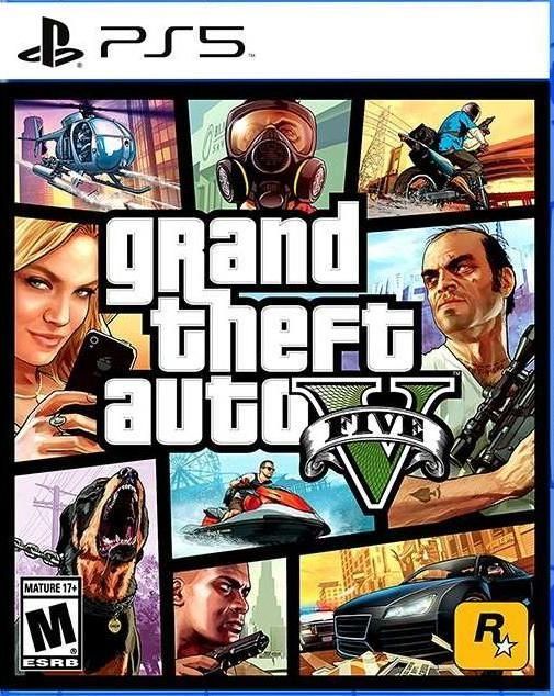 Игра Grand Theft Auto V (PlayStation 5, Русские субтитры)