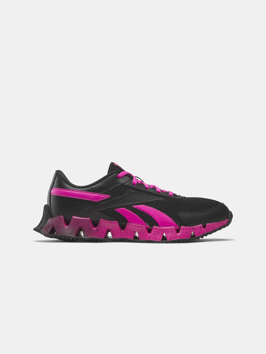 Pink and 2025 black reebok