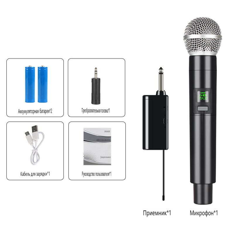 PYLE PDWMU115 UHF Wireless BT Microphone User Manual - Руководства