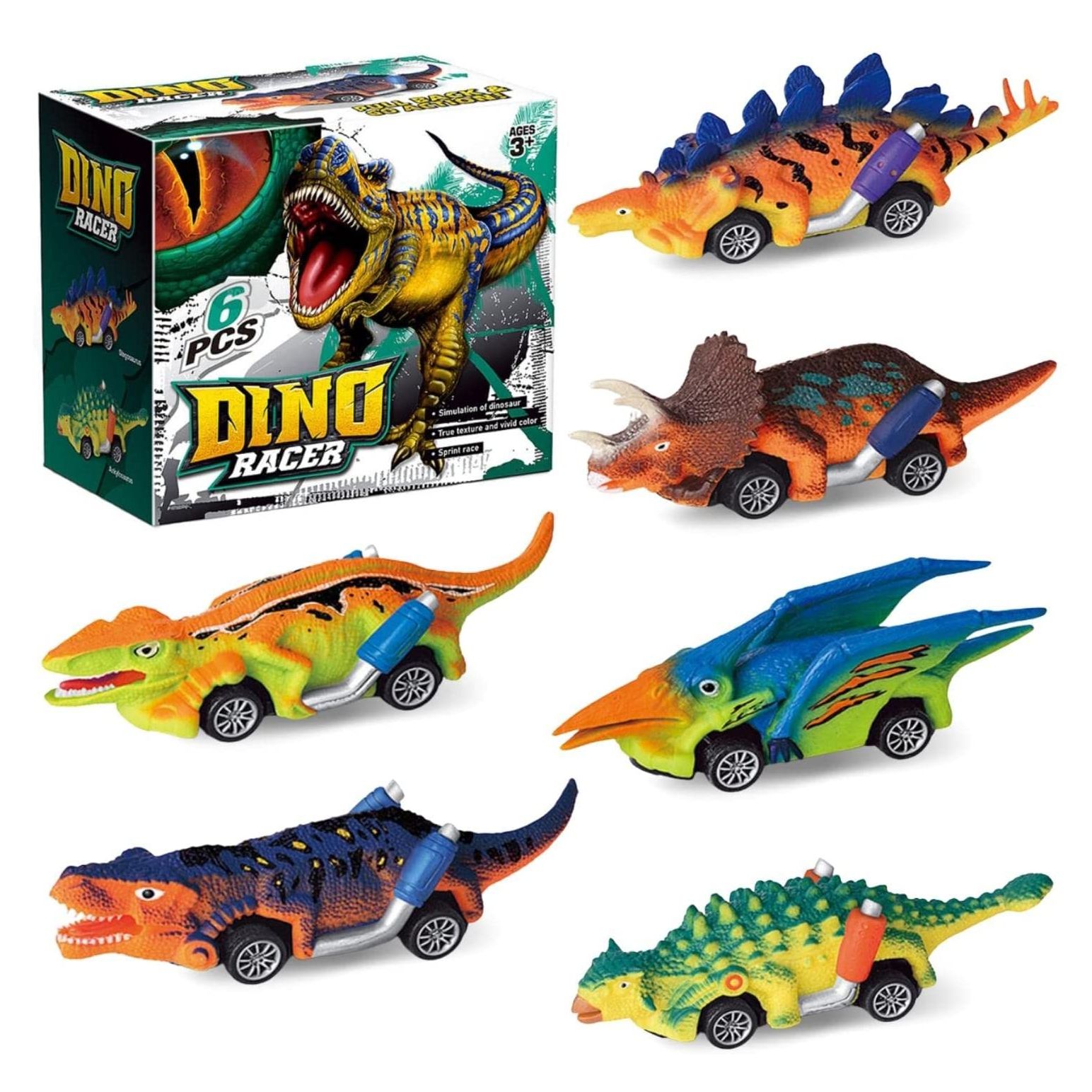 Машинки с динозаврами. Dino game.
