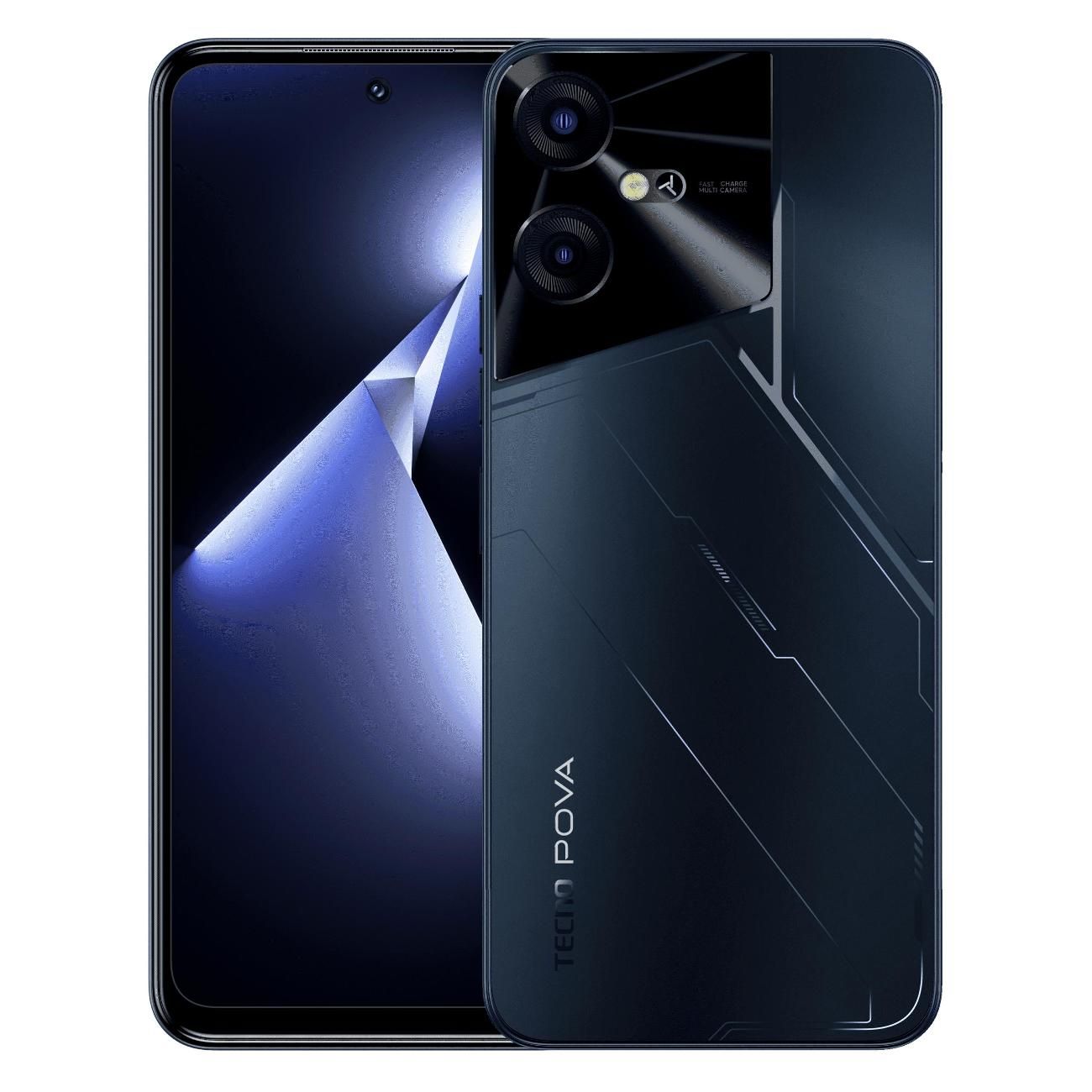 Смартфон Tecno POVA NEO 3 8/128GB Mecha Black - купить по выгодной цене в  интернет-магазине OZON (1121907085)