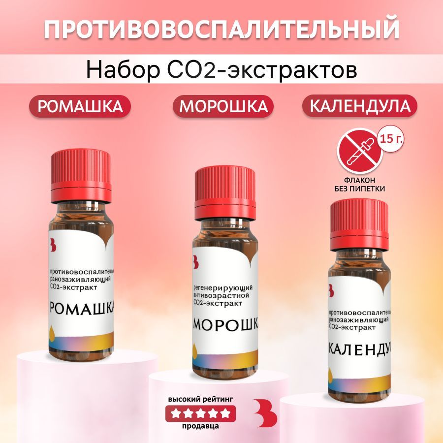 Комплект экстрактов CO2 