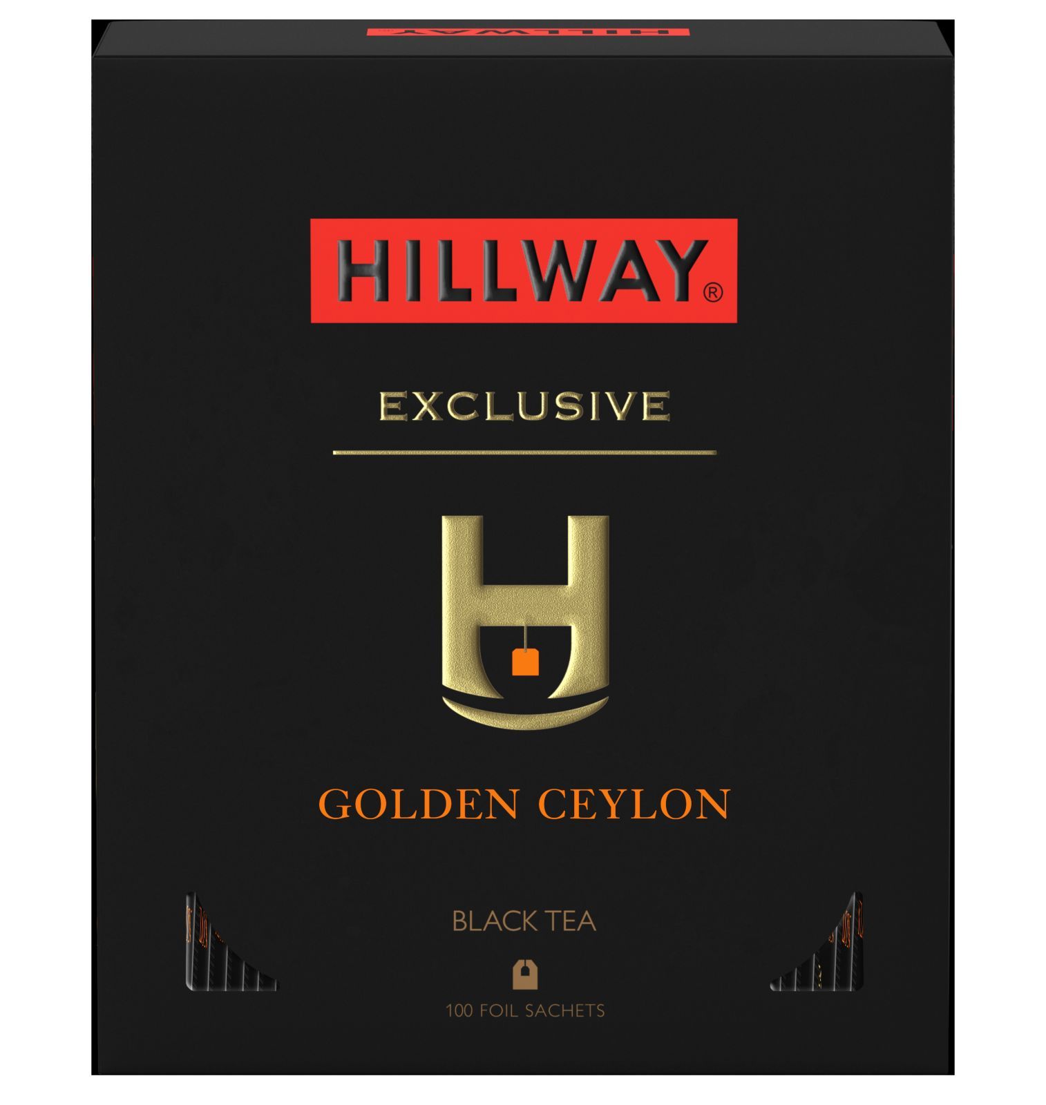 Чай в пакетиках Hillway Golden Ceylon, 100 шт