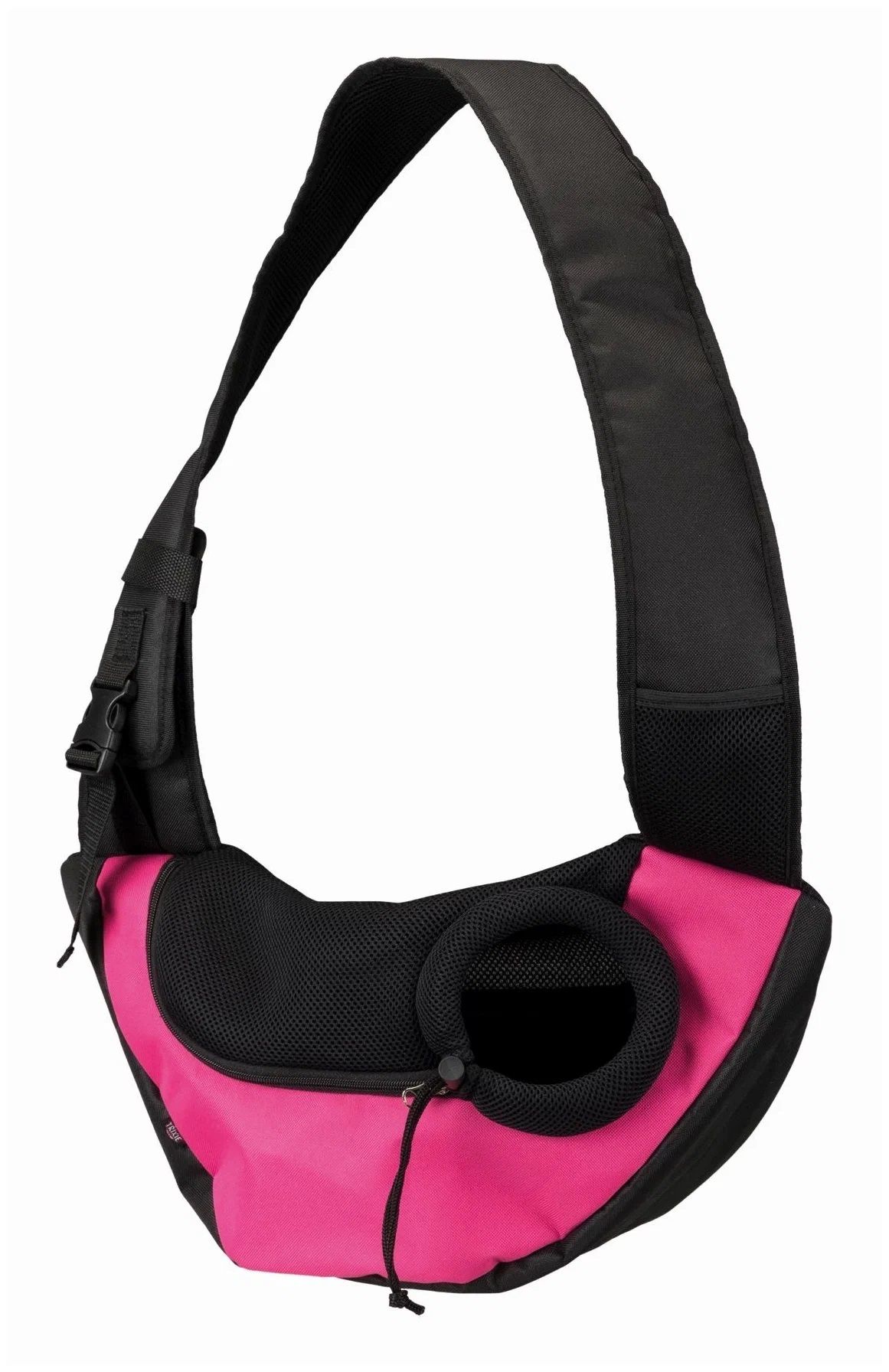 Слинг-переноска Sling, 50 × 25 × 18 см, розовый/чёрный