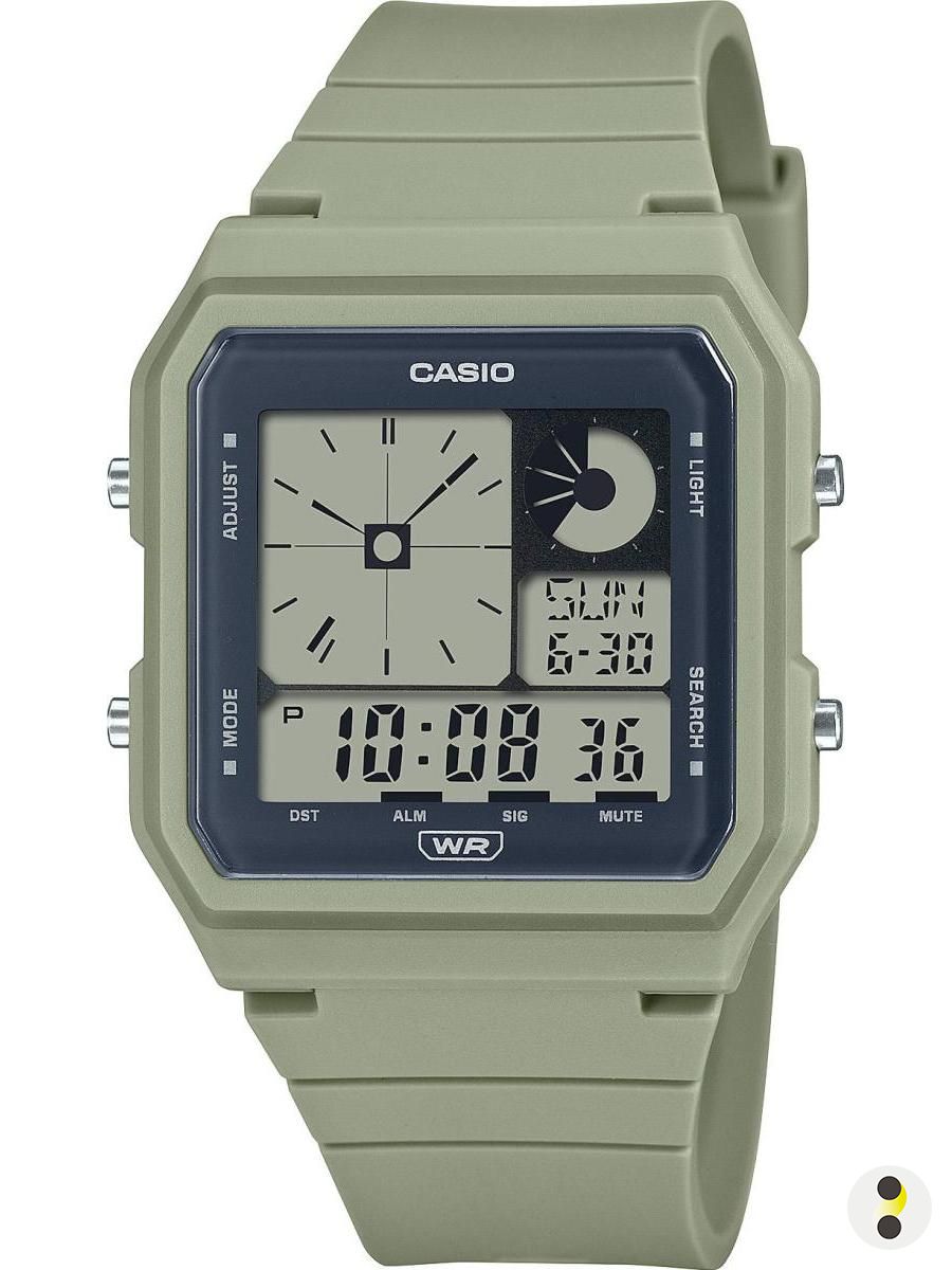 Мужские часы Casio Collection LF-20W-3A - купить с доставкой по выгоднымценам в интернет-магазине OZON (1108542964)