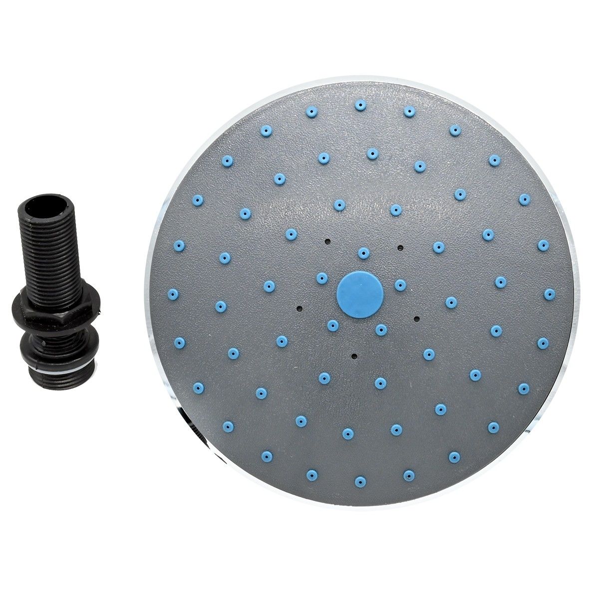 Milardo лейка для тропического душа. лейка для верхнего душа d 150 мм. штуцер шланга для душа лейки af1316, хром, пластик. лейка тропическая для душа 08262. лейка для душа frap f011.