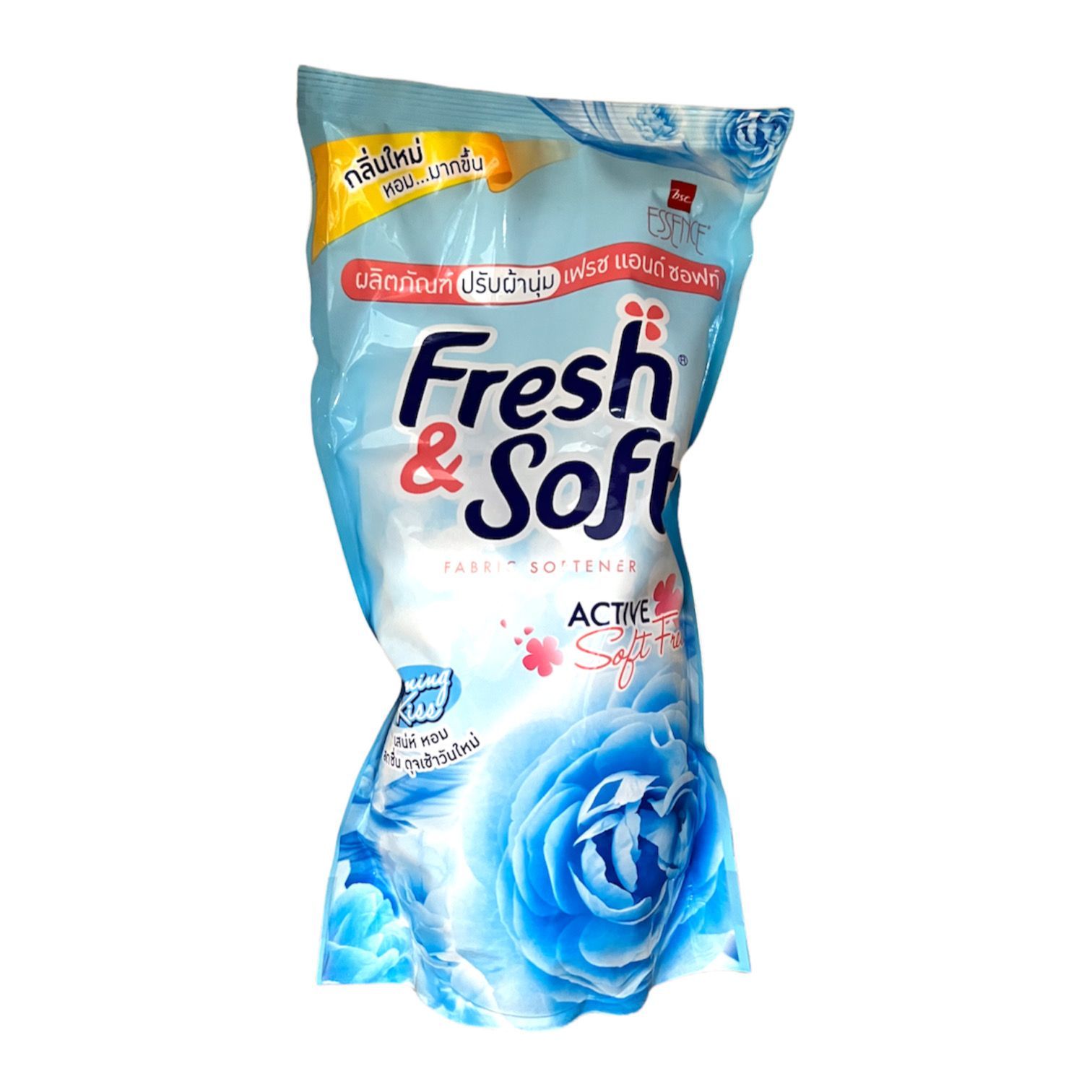 Эссенция для белья. Кондиционер для белья Essence Fresh & Soft Blue Fresh Lion.