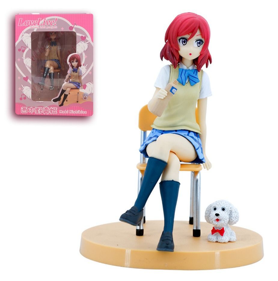 Фигурка Аниме Живая любовь, Проект школьный идол Маки Нишикино / Love Live  Maki Nishikino (14см) - купить с доставкой по выгодным ценам в  интернет-магазине OZON (1148498799)