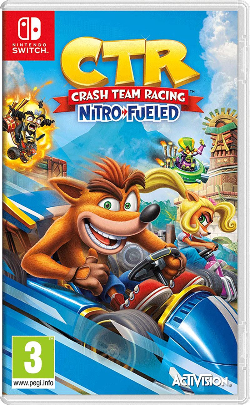 Игра Crash Team Racing Nitro-Fueled (Английская версия) для Nintendo Switch