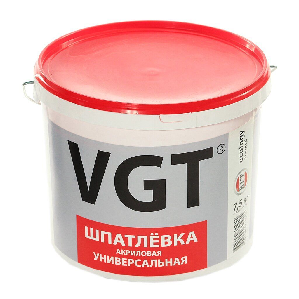 Шпатлевка Vgt Влагостойкая Белый Купить