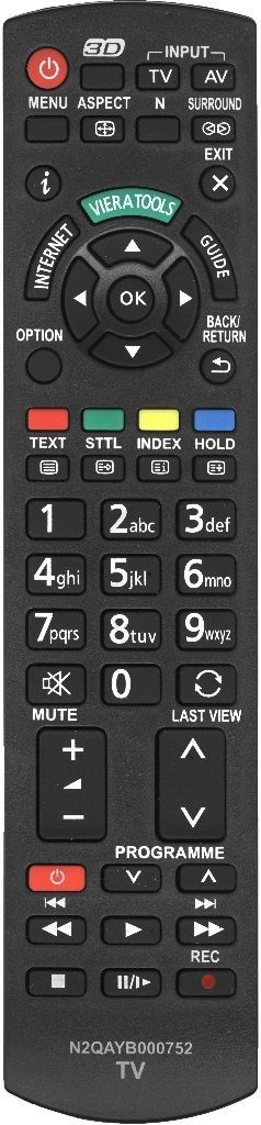 Пульт для телевизора Panasonic N2QAYB000752