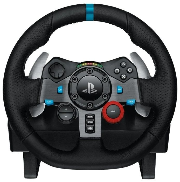 РульигровойLogitechGDrivingForceG29дляPS5,PS4,PS3иПК,черный