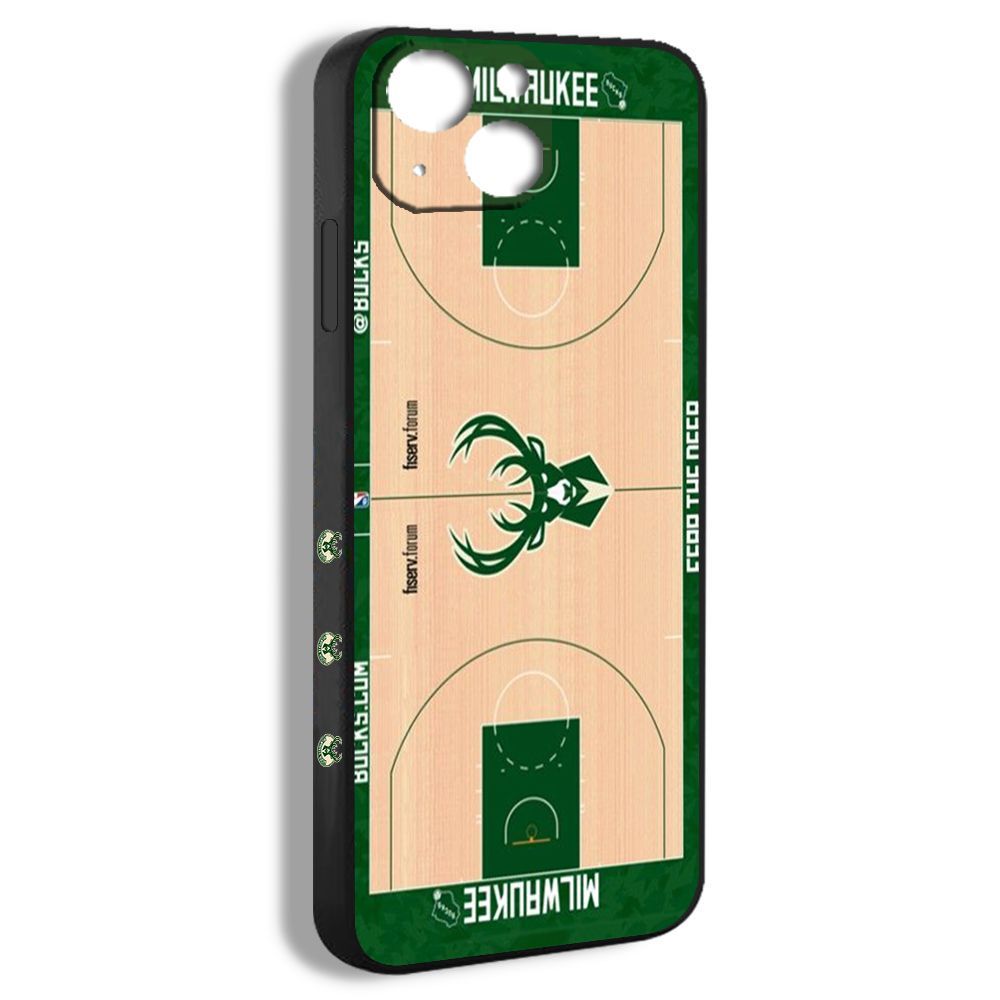 чехол для смартфона Подходит для iPhone 13 NBA Milwaukee Bucks XTX09 -  купить с доставкой по выгодным ценам в интернет-магазине OZON (1197451212)