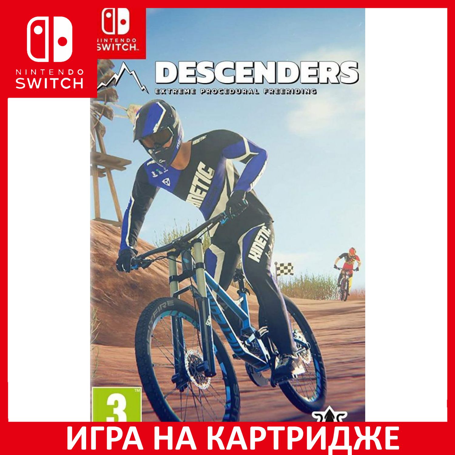 Игра Descenders Extreme Procedural (Nintendo Switch, Английская версия)  купить по низкой цене с доставкой в интернет-магазине OZON (307275643)