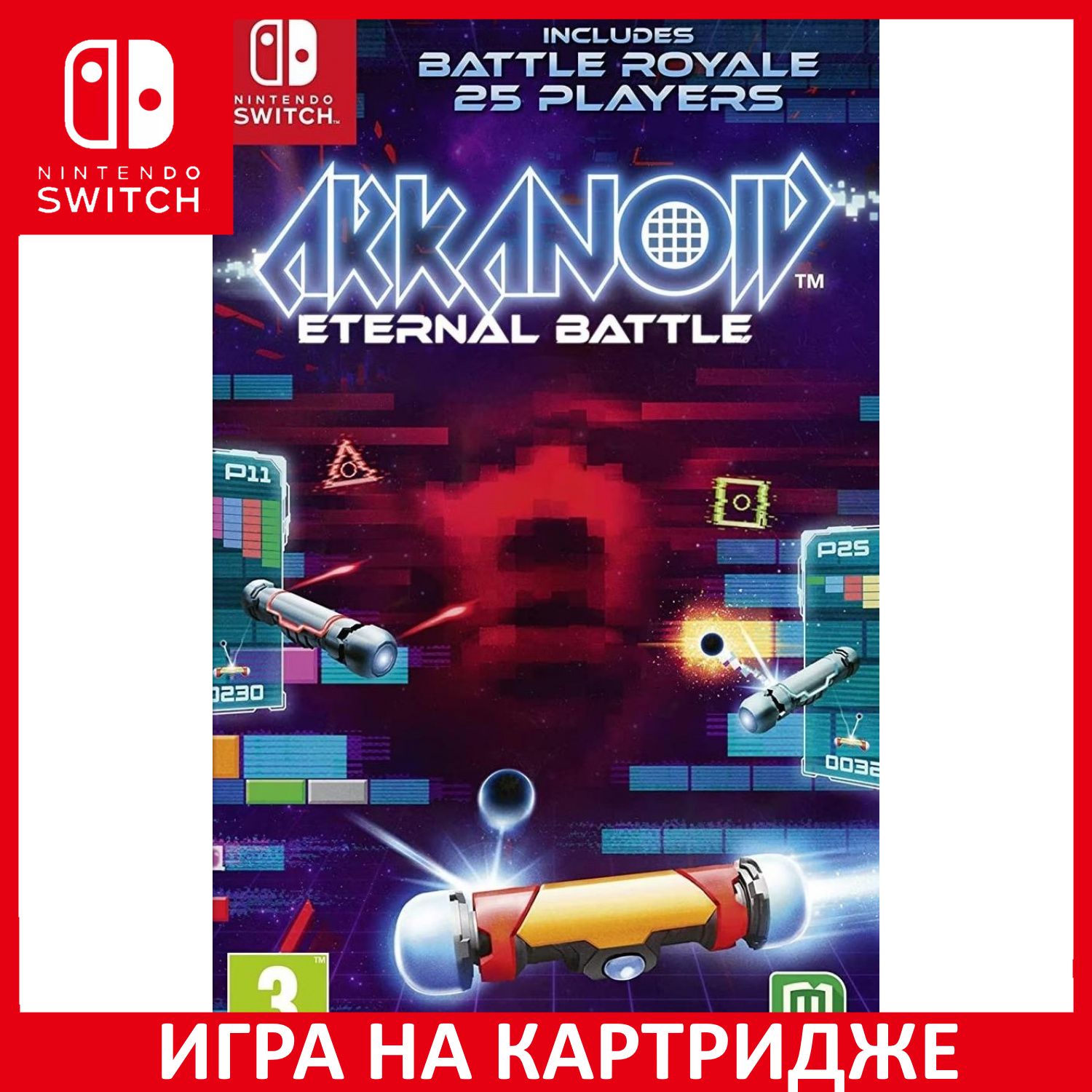 Игра Arkanoid Eternal Battle (Nintendo Switch, Английская версия) купить по  низкой цене с доставкой в интернет-магазине OZON (788181809)