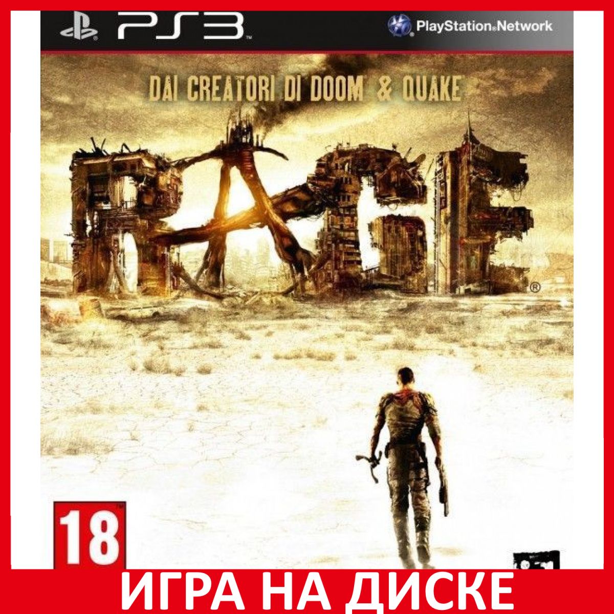 Игра RAGE (PlayStation 3, Английская версия) купить по низкой цене с  доставкой в интернет-магазине OZON (1026533411)