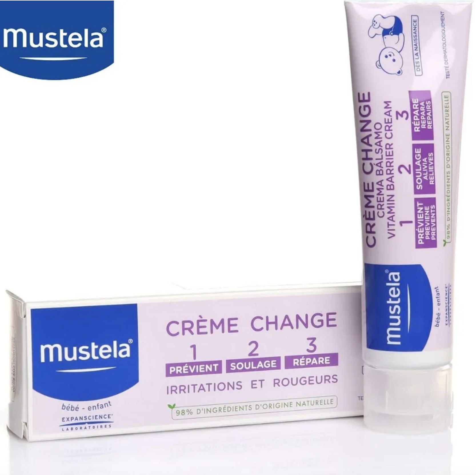 Mustela Крем под подгузник 100 мл