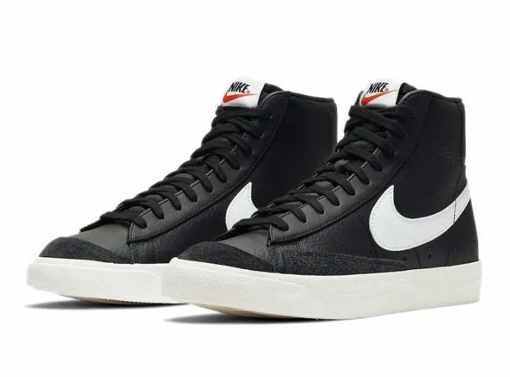 Nike blazer hot sale high black