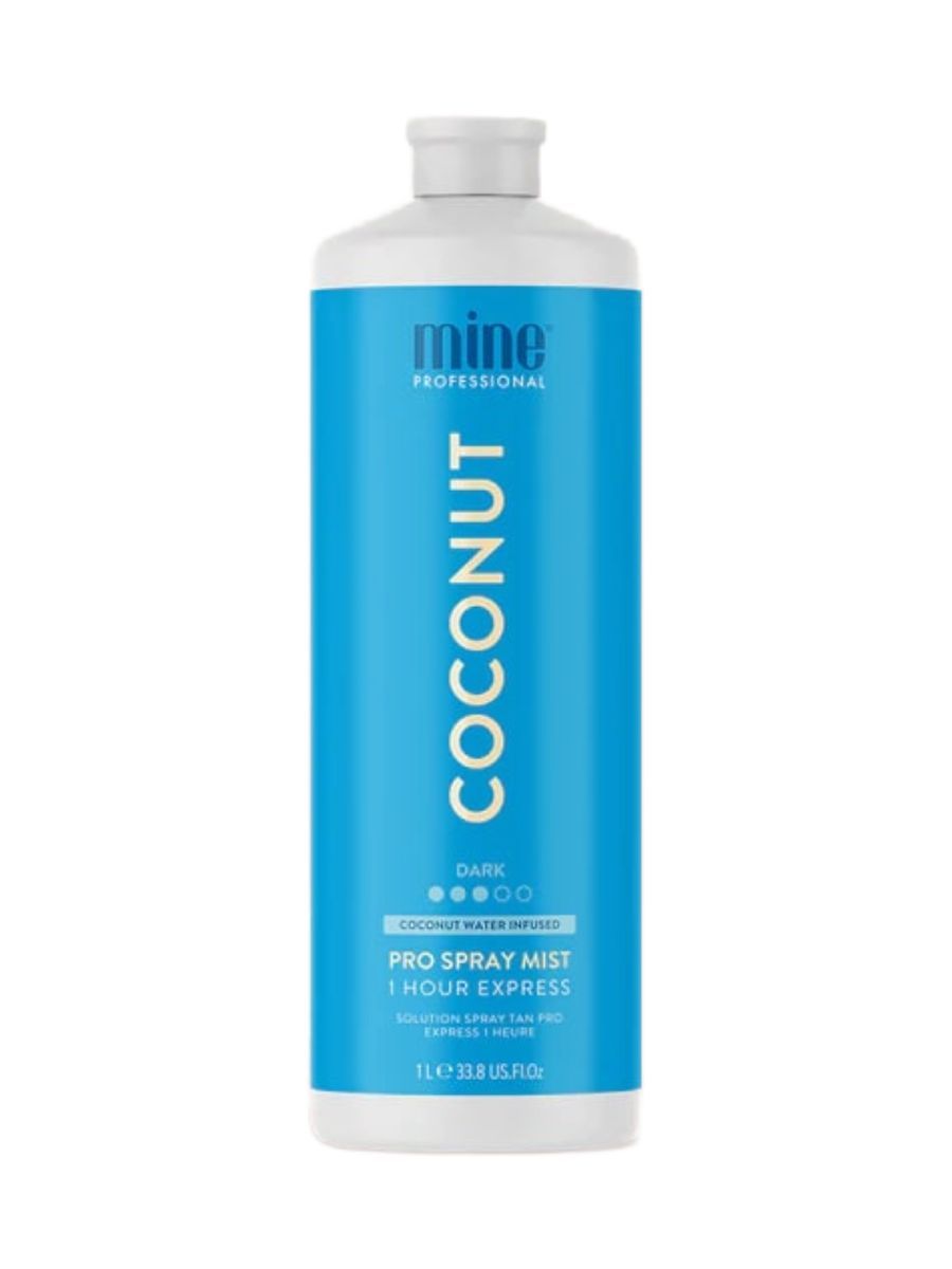 MineTan / Лосьон для моментального загара Coconut Water Pro Spray Mist 14% DHA 1000 мл