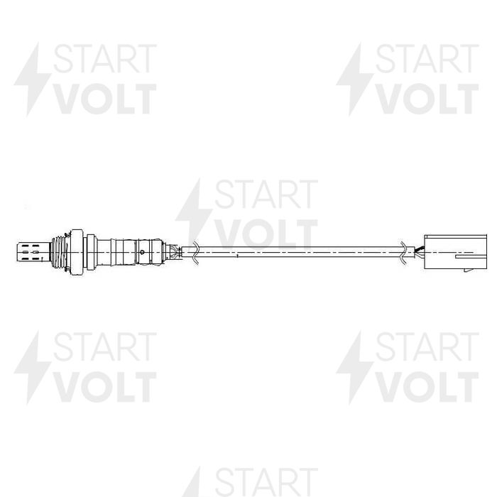 Датчик кислорода для автомобиля Hyundai Santa FE (06 )/KIA Sorento (09 ) 2.4i до катализатора STARTVOLT VS-OS 1303