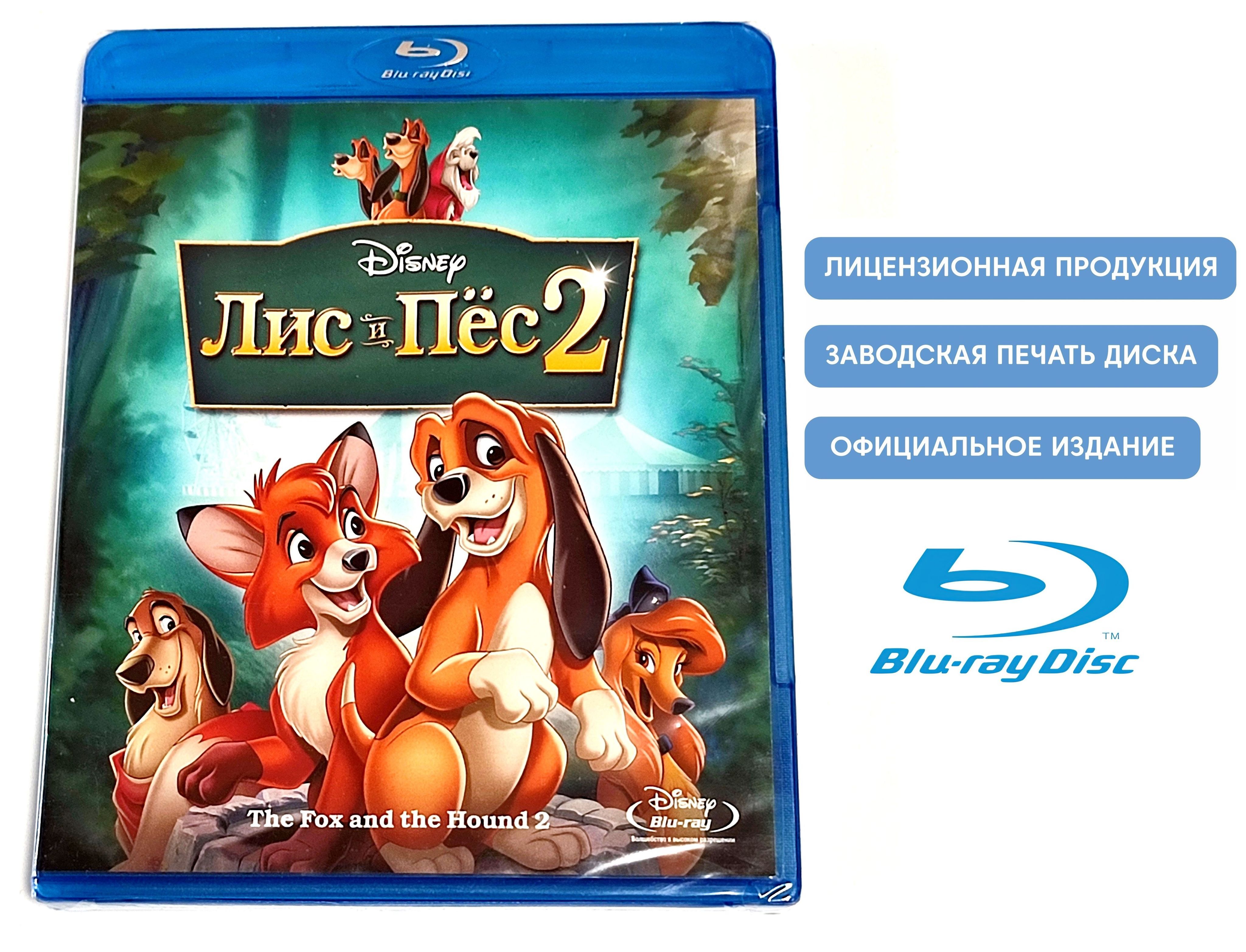 Мультфильм. Disney. Лис и пёс 2 (2006, Blu-ray диск) мюзикл, комедия,  приключения для всей семьи Джима Каммеруда / 6+ - купить с доставкой по  выгодным ценам в интернет-магазине OZON (1233006036)