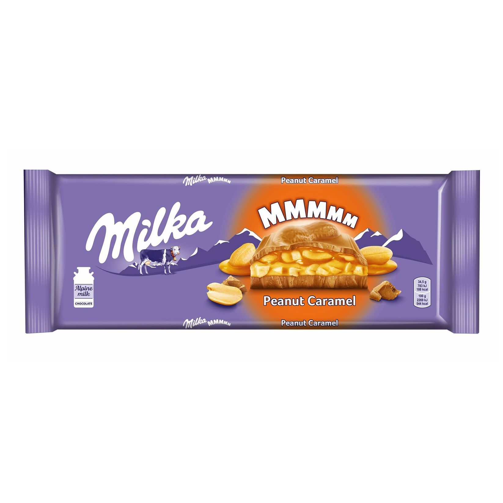 Шоколад Milka Toffee Wholenut, 300гр