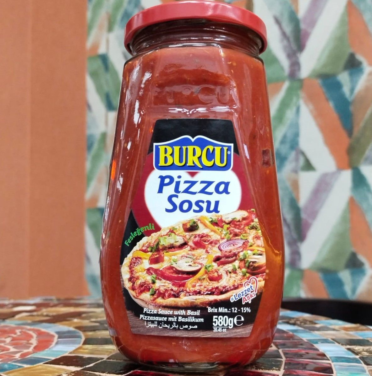 Соус для пиццы с базиликом 580 гр. Pizza Sosu BURCU, Турция - купить с  доставкой по выгодным ценам в интернет-магазине OZON (1247221210)